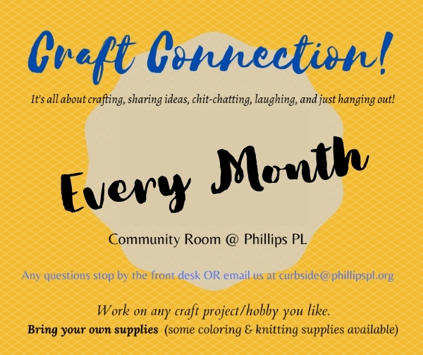 Craft Connection : Gathers Twice a Month
