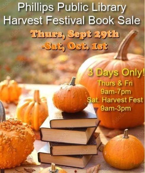 Book Sale September 29 to October 1