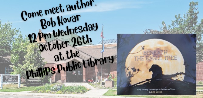 Meet Author Bob Kovar Wednesday, October 26th