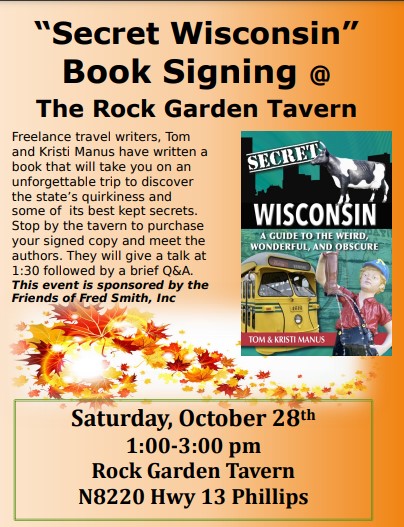Flyer for October 28 Book Signing Event