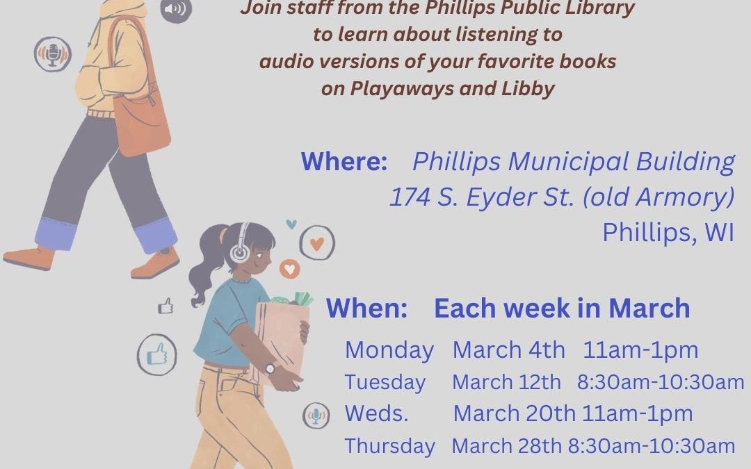 Walk and Listen with Phillips Public Library