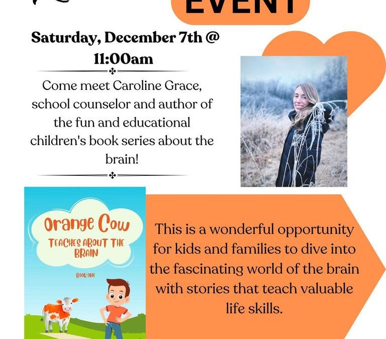 Come Meet Local Children’s Book Author Caroline Grace