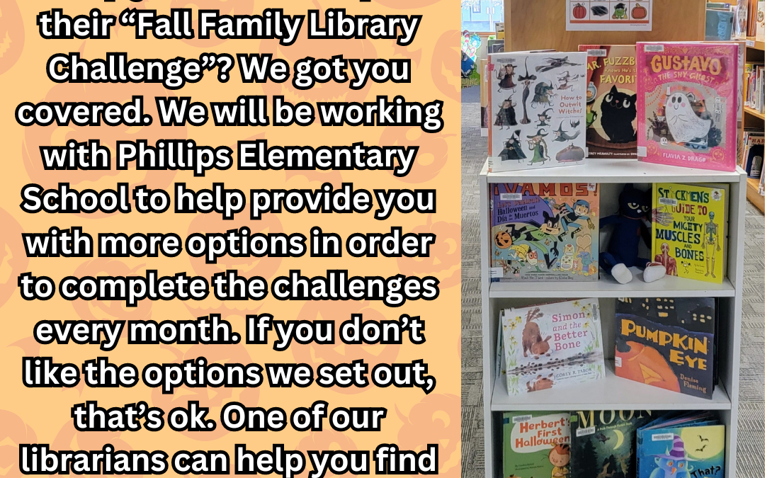 Fall Family Library Challenge