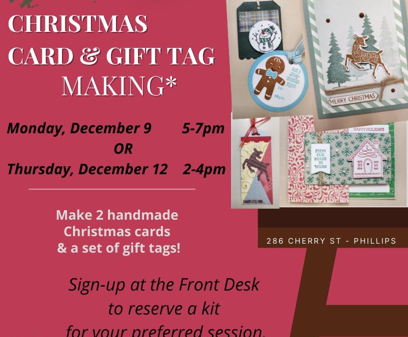 December Holiday Craft Session