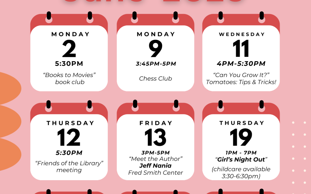 June Adult Program Events